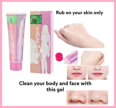 KAIASHA Body Cleansing Scrub Gel Scrub all skin type Scrub(100 ml)