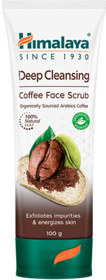 HIMALAYA Deep Cleansing Coffee Face Scrub | Organically sourced Arabica Coffee Scrub(100 g)