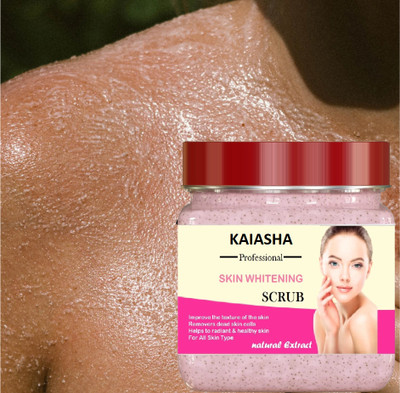 KAIASHA Brightening Coffee Face Scrub | Gently Exfoliates | Tan Removal  Scrub(380 ml)