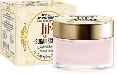 KEYA SETH AROMATHERAPY Lip Sugar Scrub for Exfoliation & Restore Natural colour for Men & Women Scrub(11 ml)