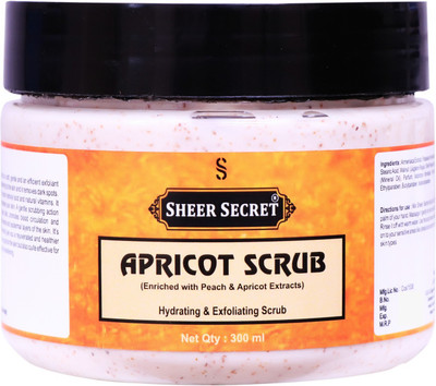 Sheer Secret Apricot Scrub 300ml Scrub(300 ml)