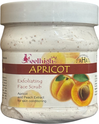 feelhigh apricot exfoliating face scrub Scrub(500 ml)