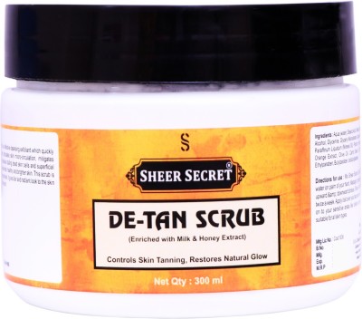 Sheer Secret De-tan Scrub 300ml Scrub(300 ml)