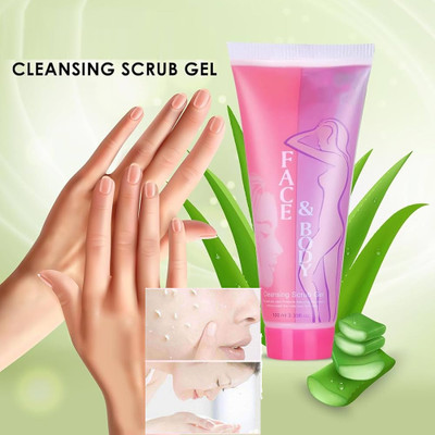 KAIASHA THE NEW TRENDY FACE AND BODY GEL SCRUB FOR ALL SKIN TYPE Scrub(100 ml)