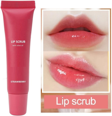 GABBU Lip Scrub For Men Smoked Lips Moisturizes Dry Lips and For Men & Women.  Scrub(10 ml)