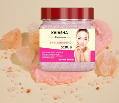 KAIASHA Skin Whitening Face and Body Massage Scrub | Instant Lightening  Scrub(380 ml)