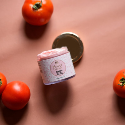 Flower Organics Tomato & Niacinamide Face  Scrub(120 ml)