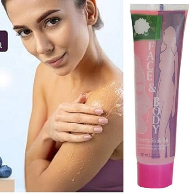 Amaryllis Best Face Body Scrub Cleansing Exfoliating Gel Moisturizing  Scrub(100 ml)