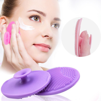 Mallade Multi-purpose Compact Easy Foaming Facial Cleaning Soft Silicone Face Brush Scrub(30 g)