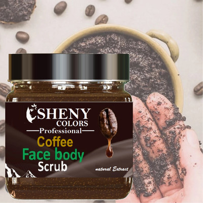 SHENYCOLORS Deep Cleansing Coffee Scrub with Natural Exfoliants Scrub(380 g)