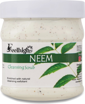 feelhigh NEEM FACE CLEANSING SCRUB -SKIN CARE Scrub(500 ml)