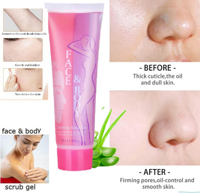 PERLENTE Face and Body Cleansing Gel  Scrub(100 ml)