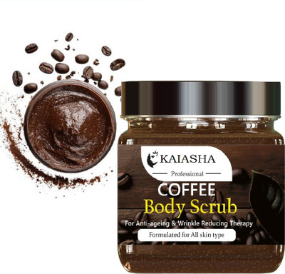 KAIASHA UnderarmWhitening Scrub For Lighten, Brighten Skin Pack Of 1 Scrub(380 ml)