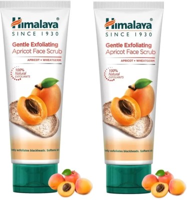 HIMALAYA Gentle Exfoliating Apricot Scrub,50gm (Pack Of 2) Scrub(100 g)