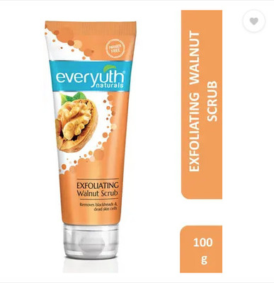 Everyuth Naturals Exfoliating Walnut-Scrub pack of 1 Scrub(100 g)