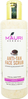 Khadi Mauri Anti Tan Face Scrub - Pack of 1 Scrub(210 ml)