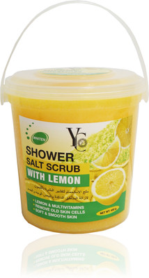 YC Fairness Shower Salt Scrub with Lemon Extract 450g Scrub(450 g)