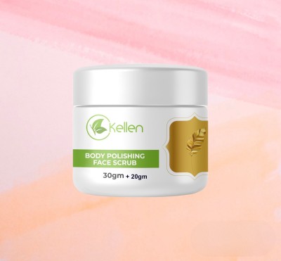 kellen new Body polishing scrub for Skin Glow Scrub(50 g)