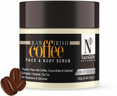 NutriGlow NATURAL'S Coffee Face & Body  Scrub(100 g)