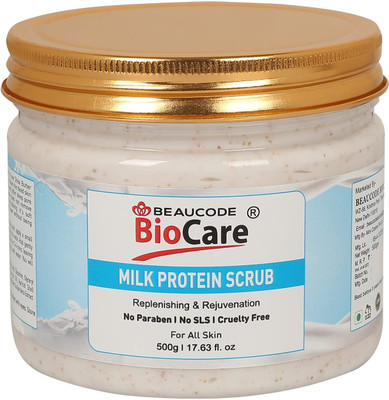 BEAUCODE BioCare Milk Protein Face and Body  Scrub(500 ml)
