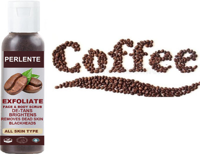 PERLENTE Coffee Black & White heads Removal  Scrub(100 ml)