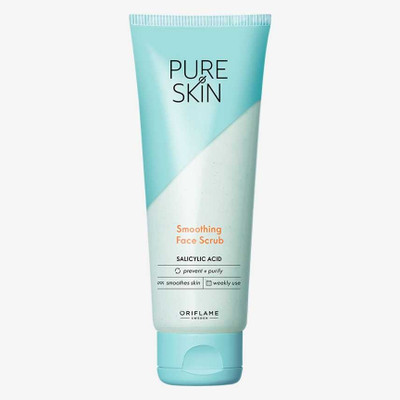Oriflame Pure Skin Face Scrub Pack of 1 (75ml) Scrub(75 ml)