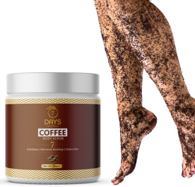 7 Days Coffee Face Scrub for Deep Exfoliation, Tan Removal & Blackheads  Scrub(100 g)