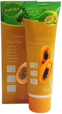 Facejewel Papaya Daily Cleansing Scrub Gel Face & Body  Scrub(100 ml)