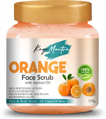 KayaMantra Orange Face Scrub(220 g)