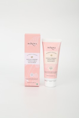 MANTRA Rose & Turmeric Ubtan Face Scrub & Body Scrub(100 ml)