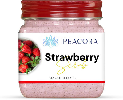 PEACORA STRAWBERRY FACE & BODY SCRUB Scrub(400 ml)
