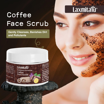 Laxmitaru Coffee Face Scrub For Exfoliating & De-tanning Scrub(50 g)