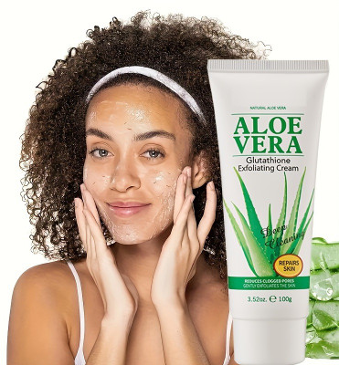 tanvi27 Aloe Vera & Vitamin E - Non-Irritating for All Skin Types Gel  Scrub(100 g)