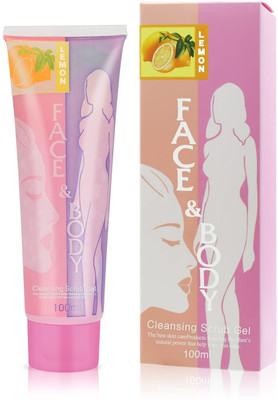 Amaryllis Best Face Body Scrub Cleansing Exfoliating Gel Moisturizing Scrub(100 ml)
