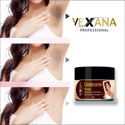 vexana Skin & Bump Clearing Body Scrub For Dark Underarm,Inner,Thigh  Scrub(50 g)