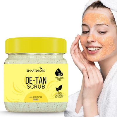 smartdrops Walnut Face Scrub For Face | For Glossy & Moisturised Skin | Face Wash  Scrub(250 g)