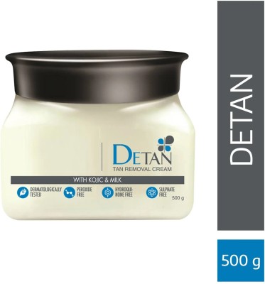 JANOST Best Professional De Tan Removal Creme With Kojic & Milk(500 gm) Scrub(500 g)