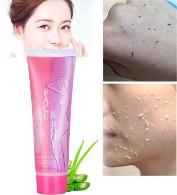 AGLEY THE BEST PROFFESIONAL FACE AND BODY GEL SCRUB FOR ALL SKIN TYPE Scrub(100 ml)