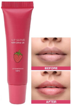 GULGLOW99 Lip Balm Scrub For Dark Lips, Men and Women Scrub(10 ml)