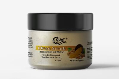 QUAT Nature’s Blend – Ubtan Scrub with Rose, Sandalwood & Almonds Scrub(100 g)