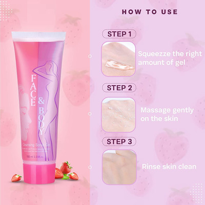 Amaryllis Ultra Soft Face & Body Cleansing Scrub Gel  Scrub(100 ml)