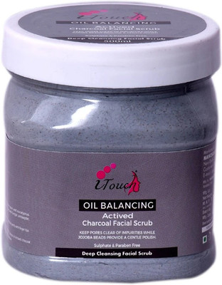 I TOUCH HERBAL CHARCOAL SCRUB 500 ML Scrub(500 ml)
