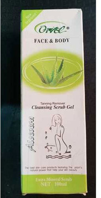 orvel Aloevera Face & Body(PACK OF 3)-C23 Scrub(300 ml)