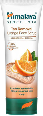 HIMALAYA Tan Removal Orange Face peel of Mask Scrub(100 g)