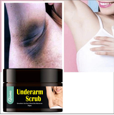 Qiana UnderArms Scrub Removes Dirt & Dark Spot Removal marks & sports removal  Scrub(50 g)
