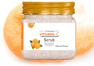 KAIASHA THE PROFFESIONAL VITAMIN -C FACE AND BODY SCRUB Scrub(380 g)