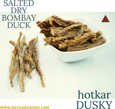 hotkar Pure Dry Salted Nutritious Bombay duck Fish(Bombil) 260gms/150pcs (approx.) Clean 260 g(Pack of 1)