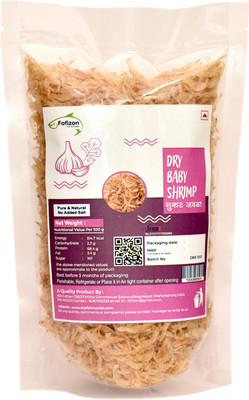 Fofizon Fofizon Sundried Baby shrimp Jawla for Aquarium Fish feed Shrimp 0.3 kg Dry New Born, Young, Adult Fish Food