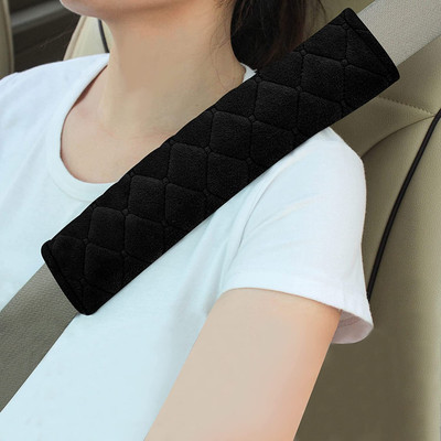 Nappwe Soft Auto Seat Belt Cover 1 PCS for a More Comfortable Driving Compatible Seat Belt Cover(Pack of 1)