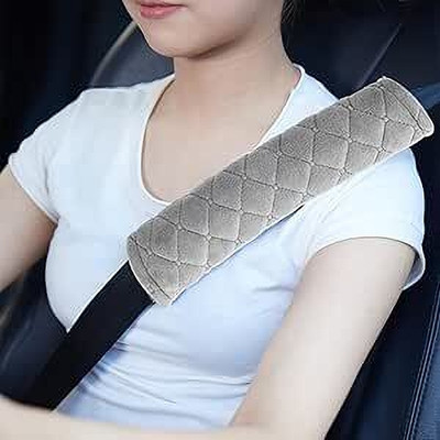 DGBMART Soft Car Seat Belt Pads – Shoulder Strap Covers for Neck & Shoulder Protection Seat Belt Cover(Pack of 1)